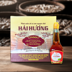 Nước Mắm Nhỉ Cá Cơm 42 Độ Hộp 6 Chai