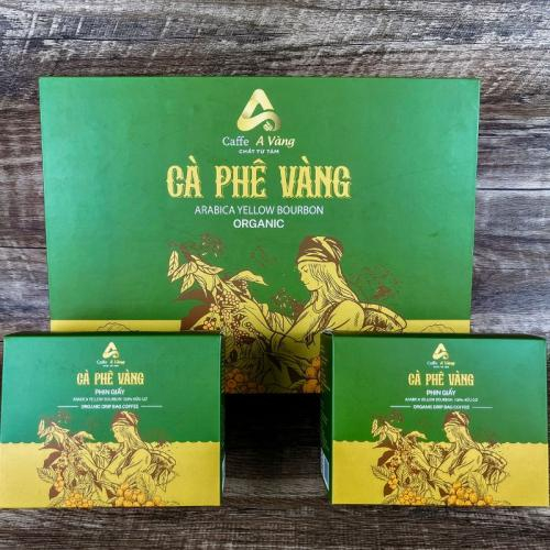 Hộp Quà Cà Phê Vàng Đặc Sản 04 Món