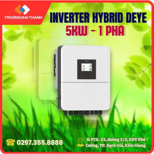 Inverter Hybrid Deye 5kw 1 pha - SUN-5K-SG04LP1-EU-SM2