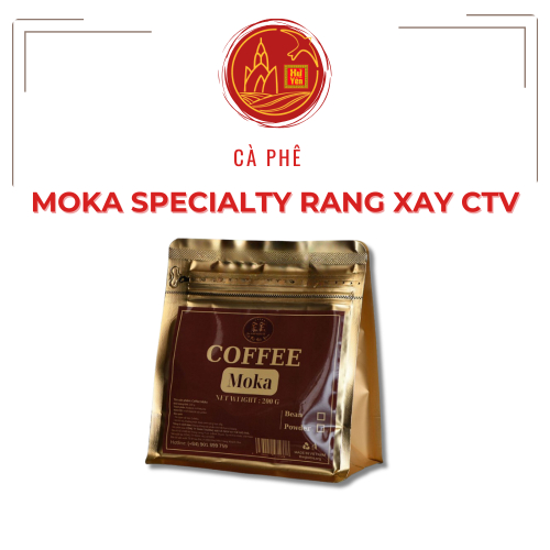 Cà Phê Moka Rang Xay CTV Túi Zip 200g