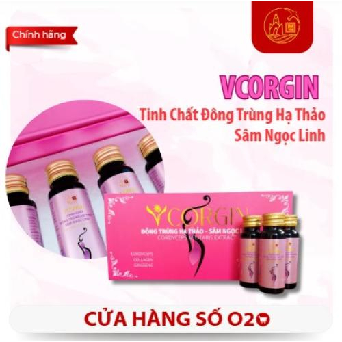 Tinh Chất Đông Trùng Hạ Thảo, Sâm Ngọc Linh - VCORGIN 6 lọ