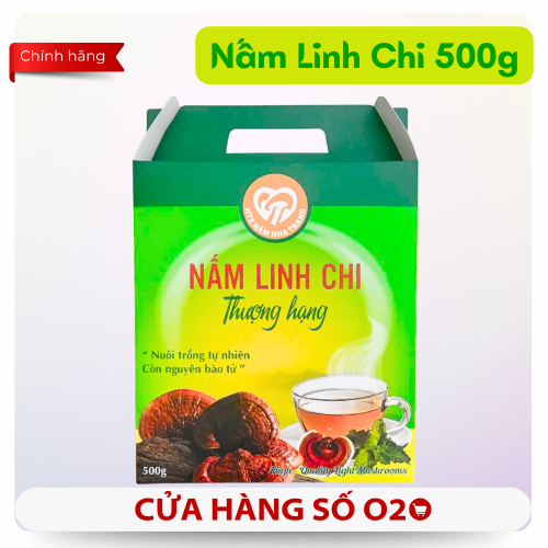Nấm Linh Chi Thượng Hạng Hộp 500g