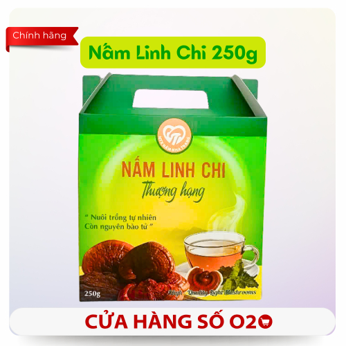 Nấm Linh Chi Thượng Hạng Hộp 250g